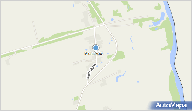 Michalków, Michalków, mapa Michalków