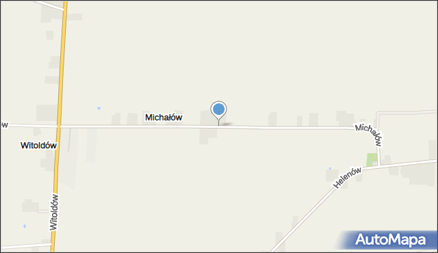 Michałów gmina Żelazków, Michałów, mapa Michałów gmina Żelazków