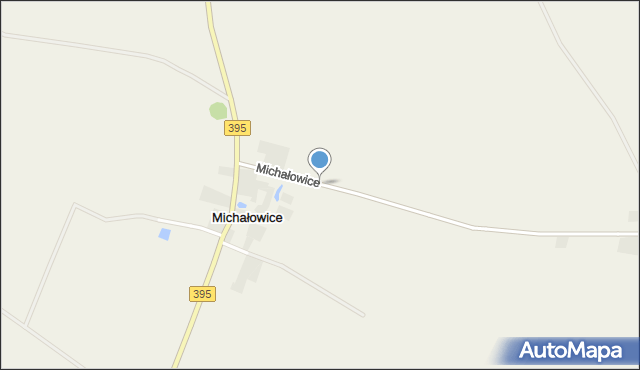 Michałowice gmina Borów, Michałowice, mapa Michałowice gmina Borów
