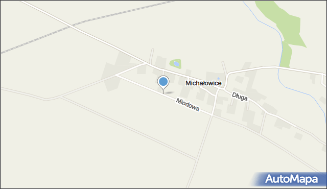 Michałowice gmina Sobótka, Miodowa, mapa Michałowice gmina Sobótka