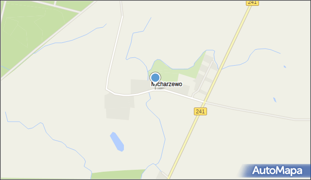 Micharzewo, Micharzewo, mapa Micharzewo
