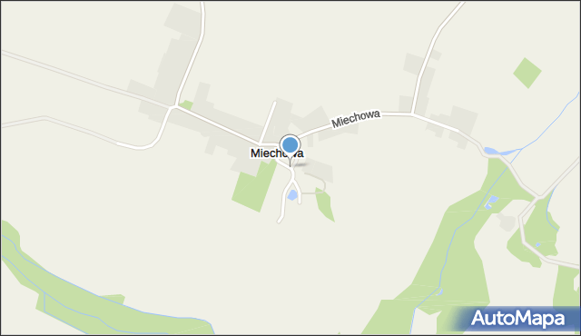 Miechowa, Miechowa, mapa Miechowa