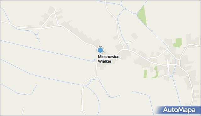 Miechowice Wielkie, Miechowice Wielkie, mapa Miechowice Wielkie