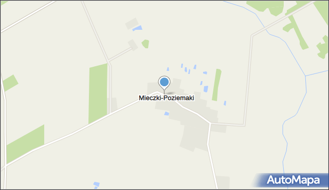 Mieczki-Poziemaki, Mieczki-Poziemaki, mapa Mieczki-Poziemaki