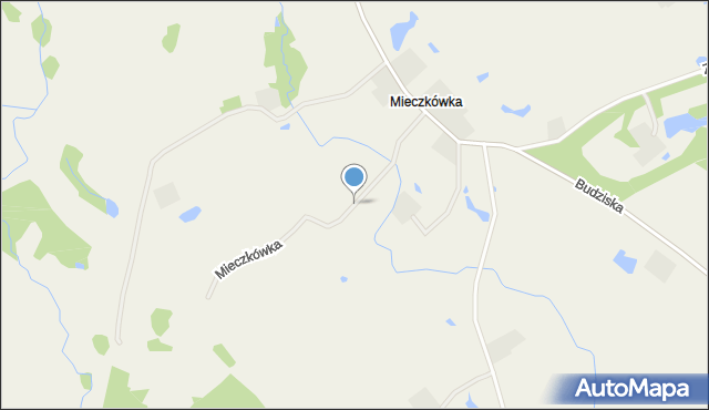 Mieczkówka, Mieczkówka, mapa Mieczkówka