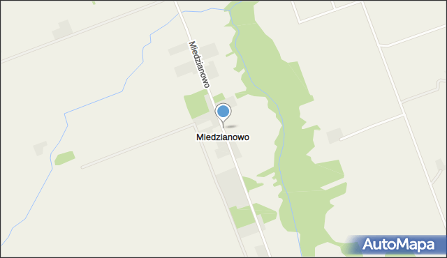 Miedzianowo, Miedzianowo, mapa Miedzianowo