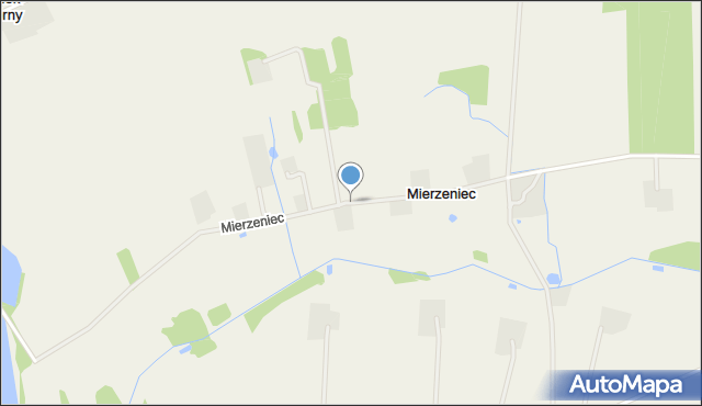 Mierzeniec, Mierzeniec, mapa Mierzeniec