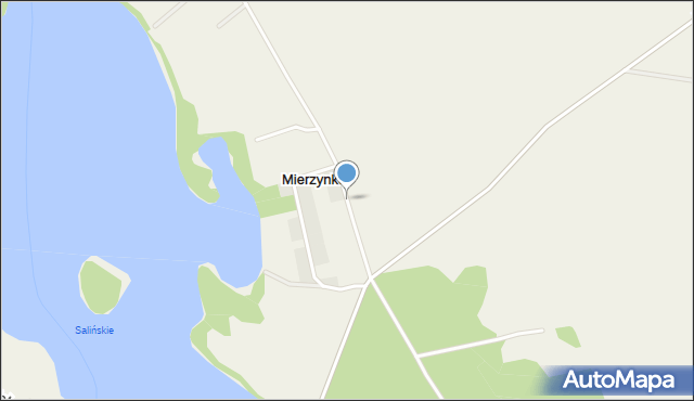 Mierzynko, Mierzynko, mapa Mierzynko