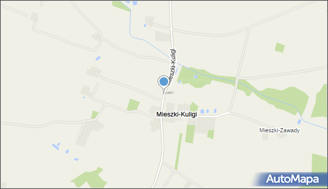 Mieszki-Kuligi, Mieszki-Kuligi, mapa Mieszki-Kuligi