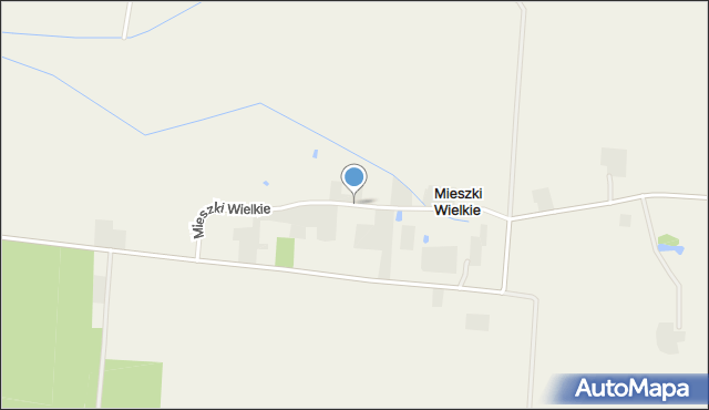 Mieszki Wielkie, Mieszki Wielkie, mapa Mieszki Wielkie