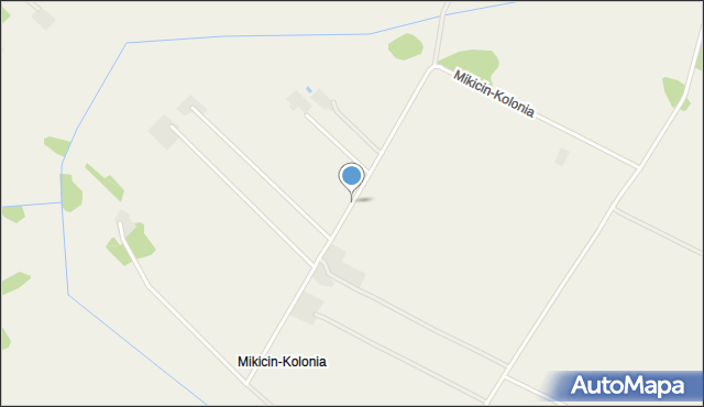 Mikicin-Kolonia, Mikicin-Kolonia, mapa Mikicin-Kolonia