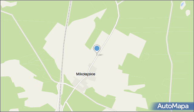 Mikołajskie, Mikołajskie, mapa Mikołajskie