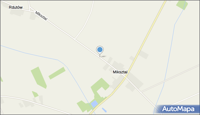 Miksztal, Miksztal, mapa Miksztal