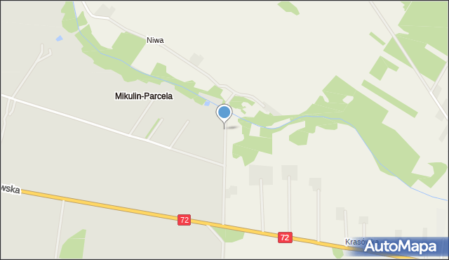 Mikulin-Parcela, Mikulin-Parcela, mapa Mikulin-Parcela