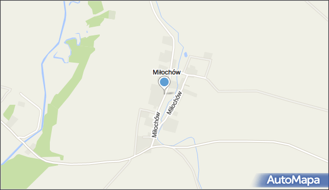 Miłochów, Miłochów, mapa Miłochów