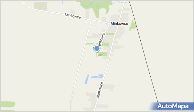 Minkowce, Minkowce, mapa Minkowce