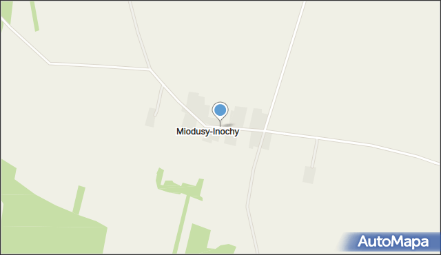 Miodusy-Inochy, Miodusy-Inochy, mapa Miodusy-Inochy