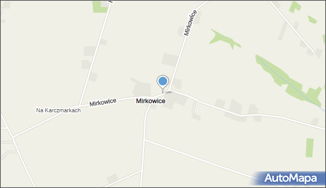 Mirkowice gmina Bodzechów, Mirkowice, mapa Mirkowice gmina Bodzechów