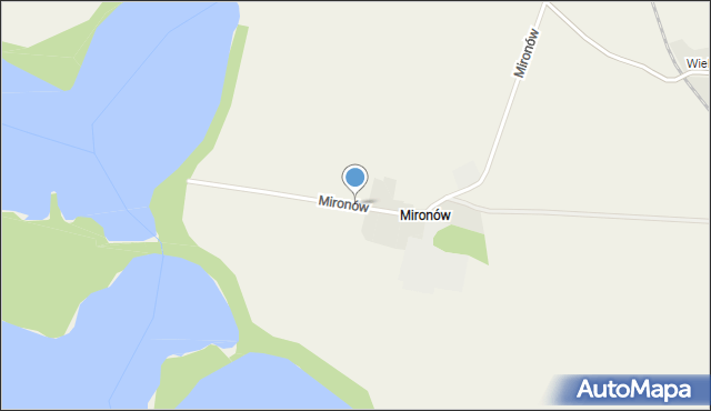 Mironów, Mironów, mapa Mironów