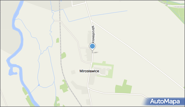 Mirosławice gmina Trzebiatów, Mirosławice, mapa Mirosławice gmina Trzebiatów