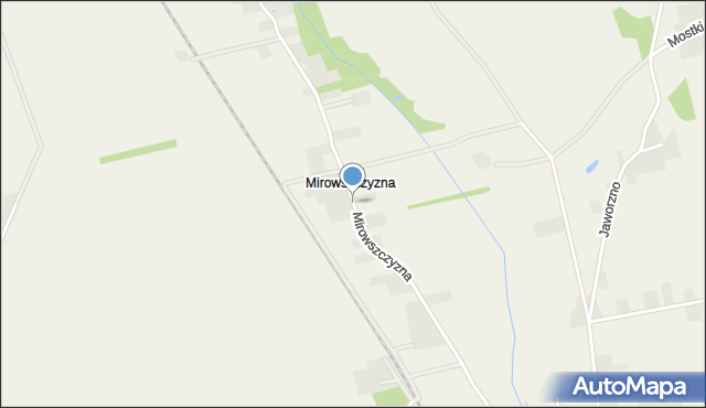 Mirowszczyzna, Mirowszczyzna, mapa Mirowszczyzna