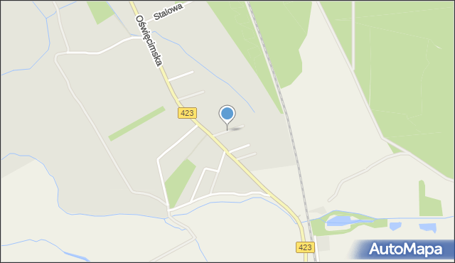 Opole, Miedziana, mapa Opola