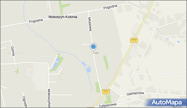 Sandomierz, Miodowa, mapa Sandomierza