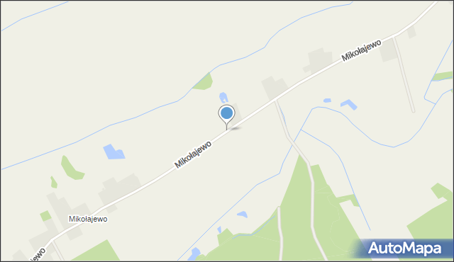 Wiatrowiec gmina Wągrowiec, Mikołajewo, mapa Wiatrowiec gmina Wągrowiec