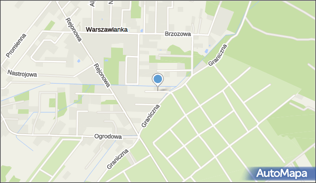 Wola Mrokowska, Miętowa, mapa Wola Mrokowska