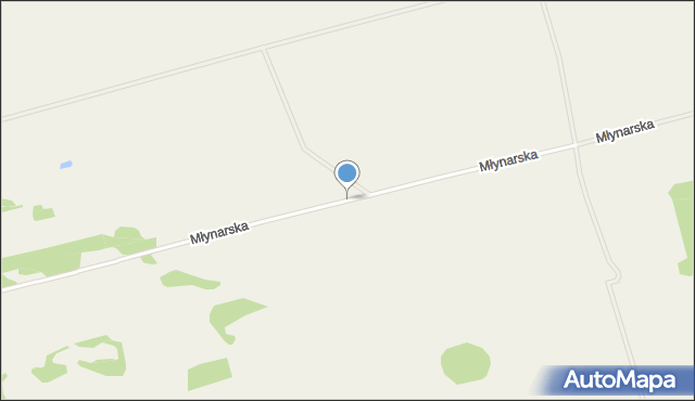 Lebiedziew, Młynarska, mapa Lebiedziew