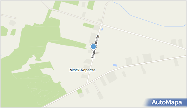 Młock-Kopacze, Młock-Kopacze, mapa Młock-Kopacze