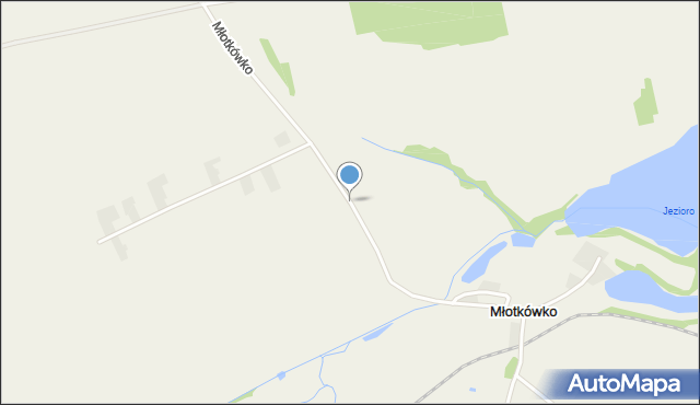 Młotkówko, Młotkówko, mapa Młotkówko