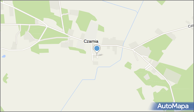 Czarnia powiat ostrołęcki, Morelowa, mapa Czarnia powiat ostrołęcki