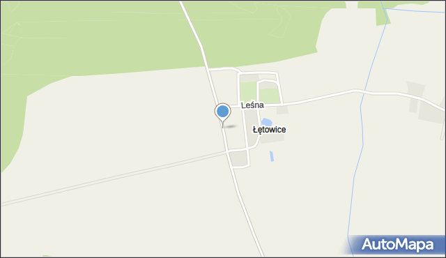 Łętowice gmina Krokowa, Morska, mapa Łętowice gmina Krokowa