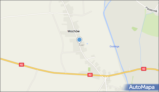 Mochów, Mochów, mapa Mochów