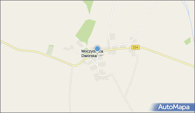 Moczydlnica Dworska, Moczydlnica Dworska, mapa Moczydlnica Dworska