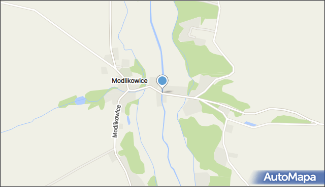 Modlikowice, Modlikowice, mapa Modlikowice