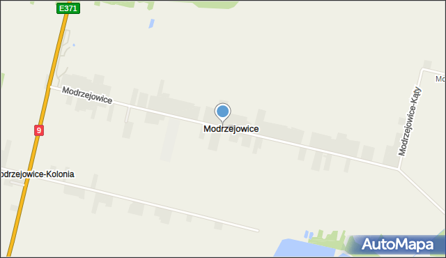 Modrzejowice, Modrzejowice, mapa Modrzejowice