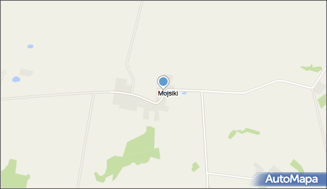 Mojsiki, Mojsiki, mapa Mojsiki