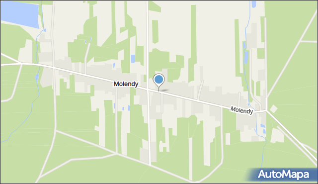 Molendy, Molendy, mapa Molendy