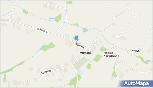 Momina, Momina, mapa Momina