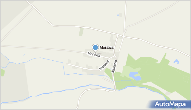 Morawa gmina Strzegom, Morawa, mapa Morawa gmina Strzegom