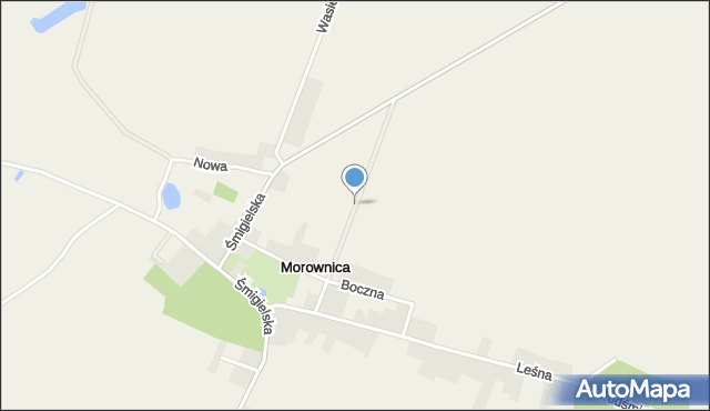 Morownica, Morownica, mapa Morownica