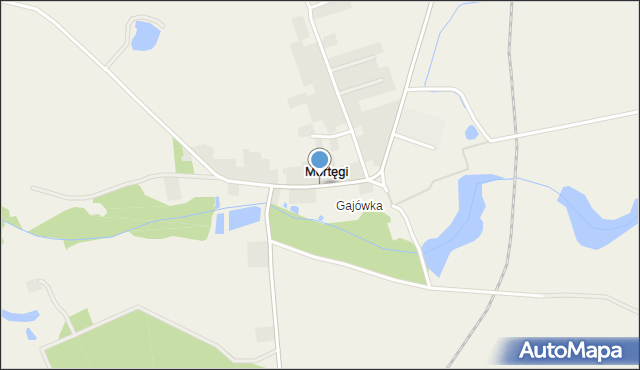 Mortęgi, Mortęgi, mapa Mortęgi