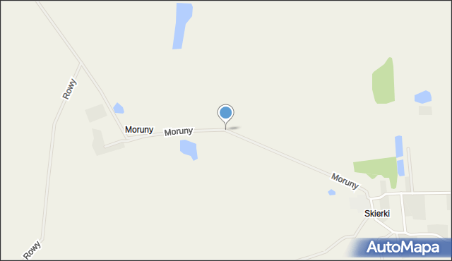 Moruny, Moruny, mapa Moruny