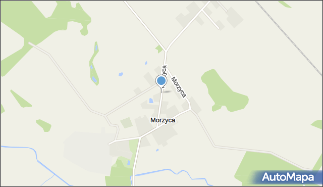 Morzyca, Morzyca, mapa Morzyca