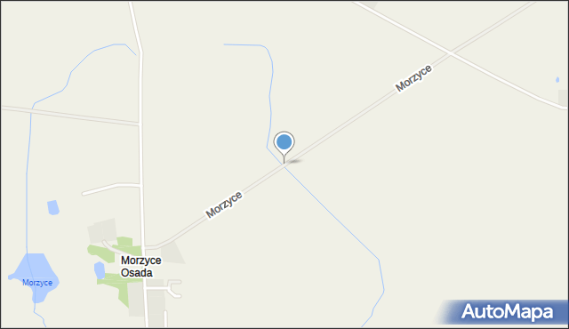 Morzyce Osada, Morzyce Osada, mapa Morzyce Osada