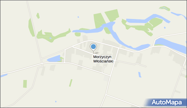 Morzyczyn Włościański, Morzyczyn Włościański, mapa Morzyczyn Włościański