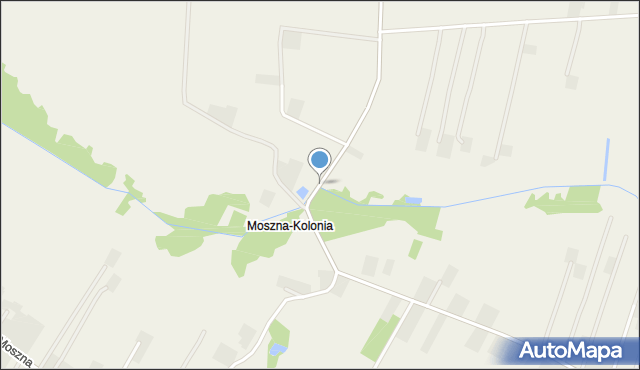 Moszna-Kolonia, Moszna-Kolonia, mapa Moszna-Kolonia