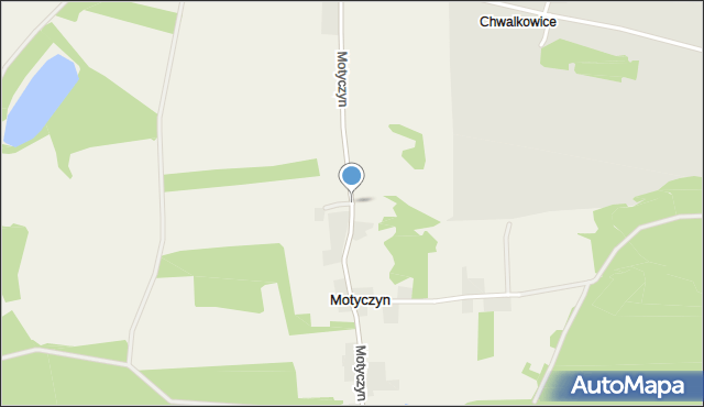 Motyczyn, Motyczyn, mapa Motyczyn